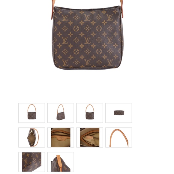 Vintage Louis Vuitton Mono Looping GM, Tri-Fold Mono Wallet and Card Holder - Picture 5 of 7